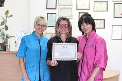 Sonia with her Tutors