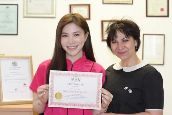 Huge congratulations to Weiwei from Shanghai! We wish her all the best in her new business!